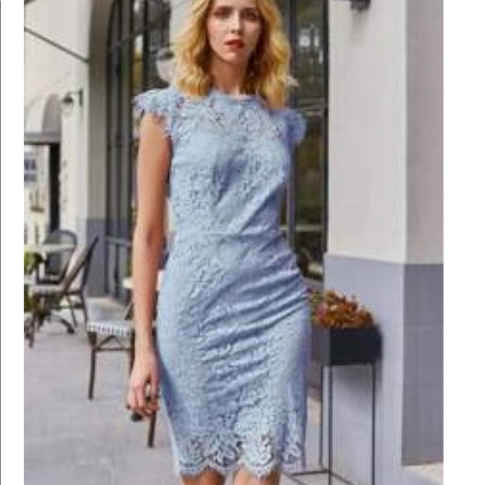 Lace Pencil Dress